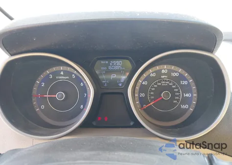 2013 Hyundai Elantra Limited from USA, damaged, VIN KMHDH4AEXDU781647